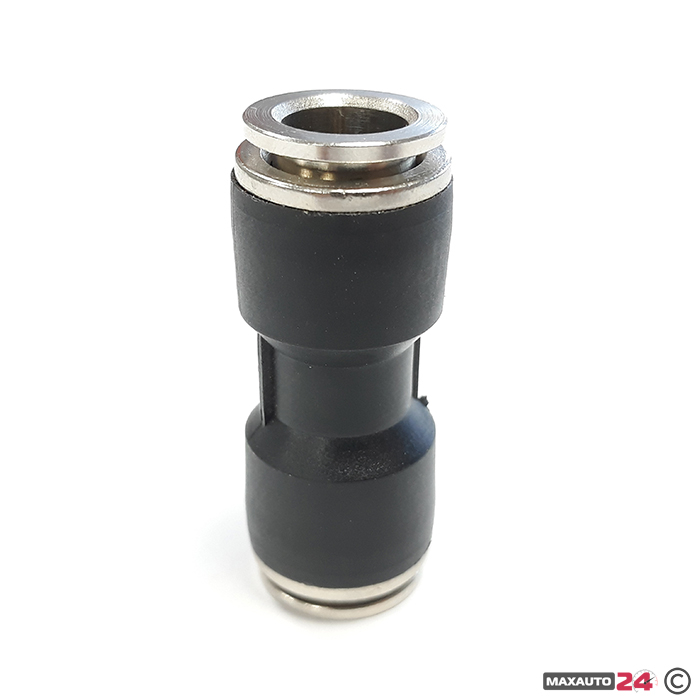 Бърза връзка права 12мм - черна