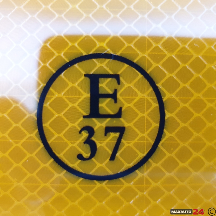 Лепенка Е37 3М 1710 светлоотразителна 2бр/к-т.