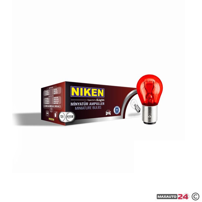 Крушки NIKEN 1016 10 БР/КУТИЯ - 12V 5W