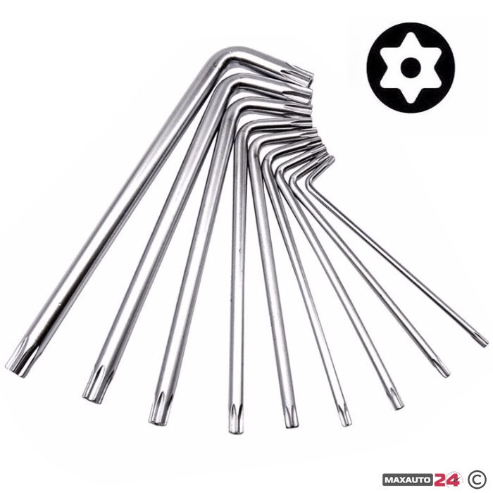 Ключ звезда 675 среден 9 бр/к-т