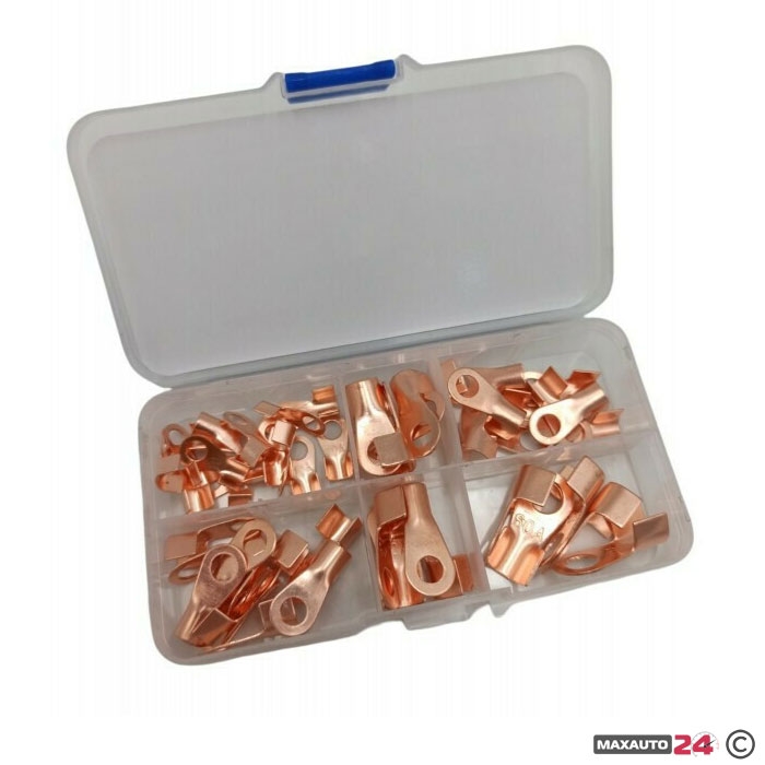 Клеми за кабели 50бр. в к/т - W12100 Медни