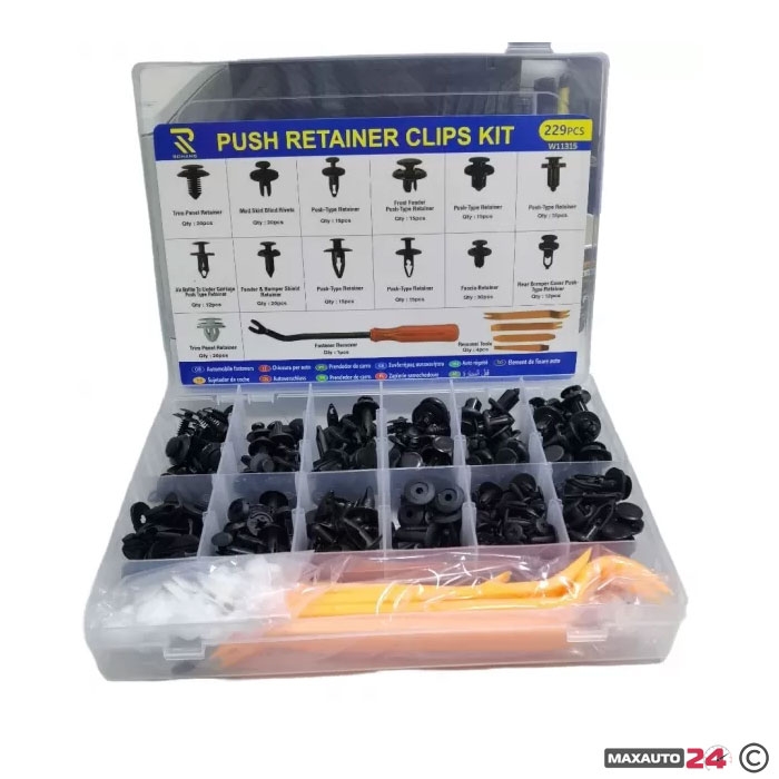 Инструменти за интериор + копки 229 части - W11315