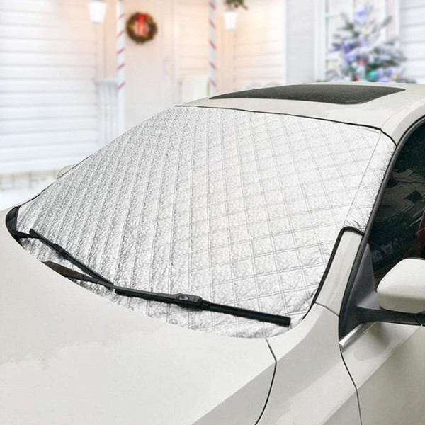 КЛУБНА ОФЕРТА: Предпазно покривало GOODYEAR SUN and SNOW за автосъткло - срещу сняг, лед и слънце