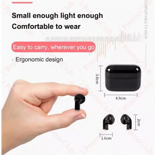 Mini PRO5s TWS Безжични Bluetooth слушалки Водоустойчиви - WHITE