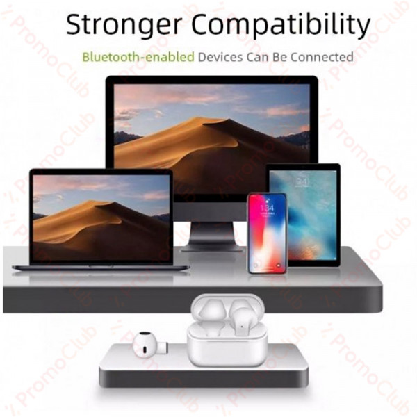 Mini PRO5s TWS Безжични Bluetooth слушалки Водоустойчиви - WHITE