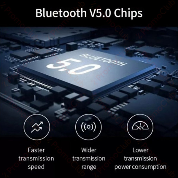Mini PRO5s TWS Безжични Bluetooth слушалки Водоустойчиви - WHITE