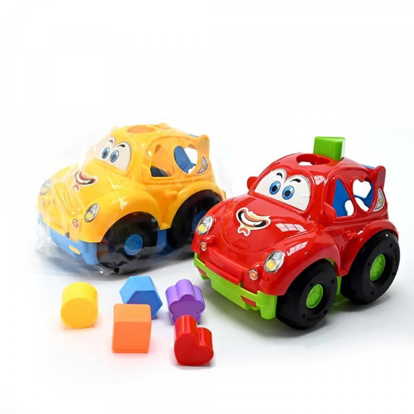 Весела количка-сортер 30086 - стимулира развитието на въображение и координация