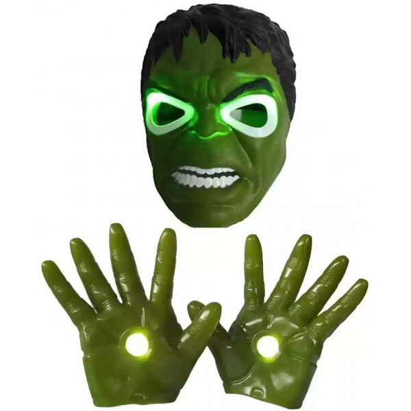 LED Светеща маска и ръкавици на ХЪЛK 839-8