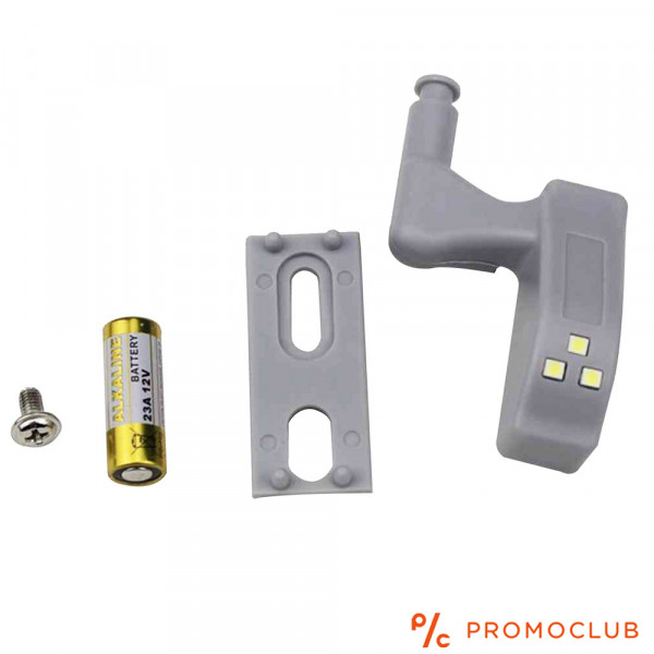 КЛУБНА ОФЕРТА: Две LED лампи за панти, гардероби, шкафове HINGE LIGHT - осветление за гардероби и шкафове, BFO2