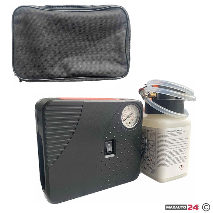 Компресор за гуми с лепило - 60700 - 12V