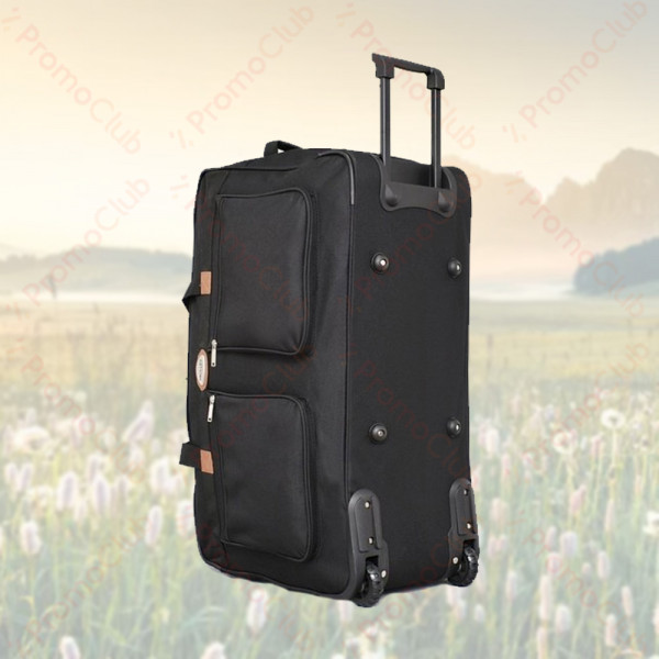 Практичен сак с колела и теглич TROLLEY - BLACK 12136