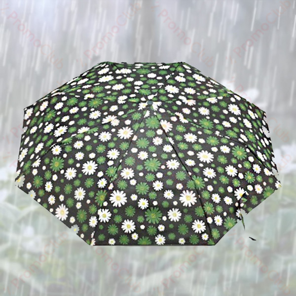 Дамски ветроустойчив чадър с автоматично отваряне LADY - GREEN 12523