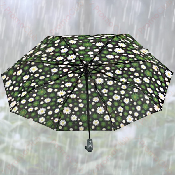 Дамски ветроустойчив чадър с автоматично отваряне LADY - GREEN 12523