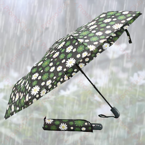 Дамски ветроустойчив чадър с автоматично отваряне LADY - GREEN 12523