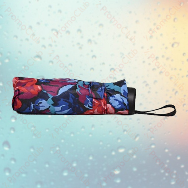 Красив и стилен ветероустойчив дамски чадър LADY - ROSE 12538