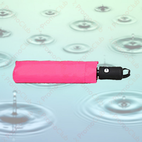 Ветроустойчив чадър с двупосочен автомат и калъф RAIN - PINK 12731
