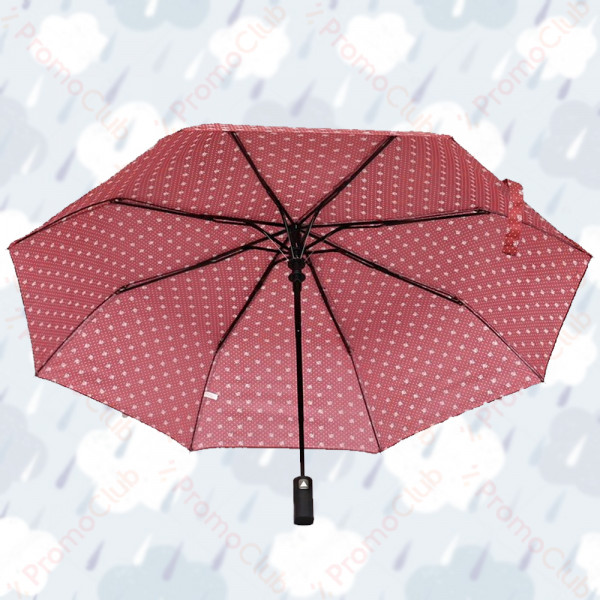 Ветроустойчив и красив дамски чадър RAINDROP - BLUE 12531