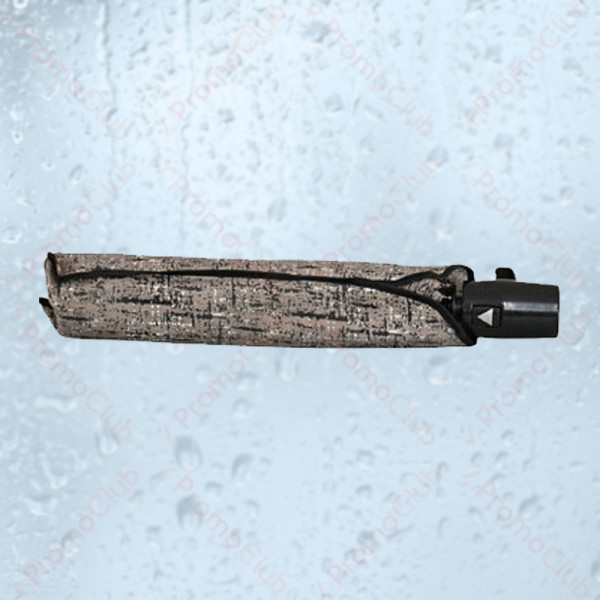 Стилен дамски чадър със здрава рамка от осем спици RAIN - BEIGE 22609