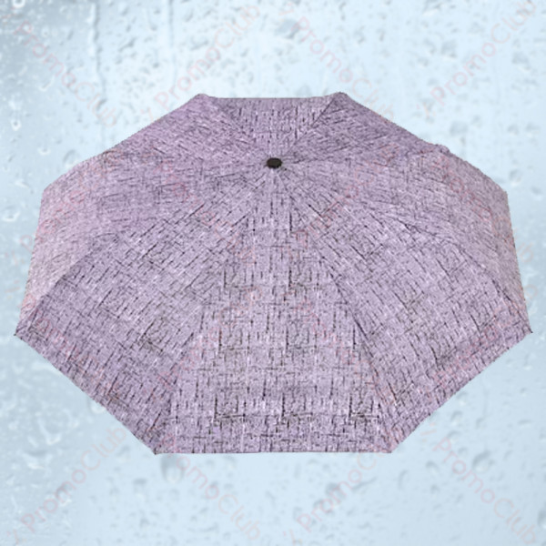 Стилен дамски чадър със здрава рамка от осем спици RAIN - PURPLE 22609