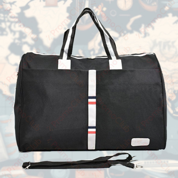 Стилна и практична дамска чанта за ръчен багаж TRAVEL - BLACK 12008