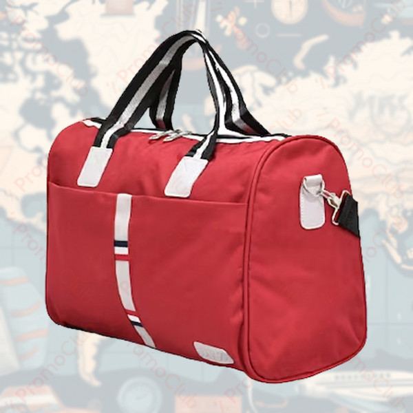 Стилна и практична дамска чанта за ръчен багаж TRAVEL - RED 12008