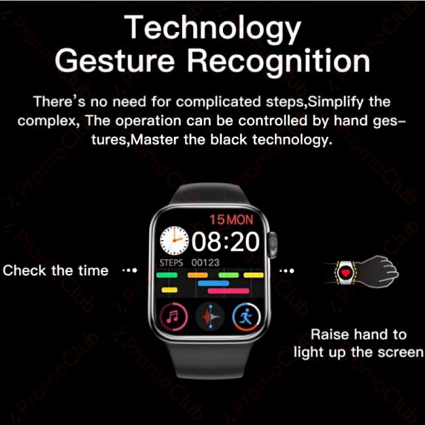 Стилен СМАРТ часовник K7 PRO - RED с множество страхотни функции