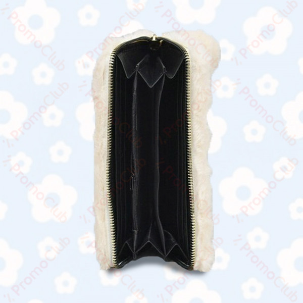 Сладурско портмоне пухкаво коте CUTE CAT - WHITE 22120