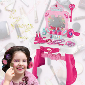 Магическа ✨детска розова тоалетка с аксесоари 🎀