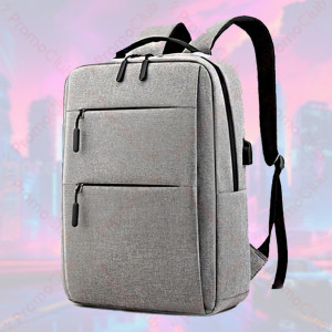 Практична и стилна раница за лаптоп - GREY 12130