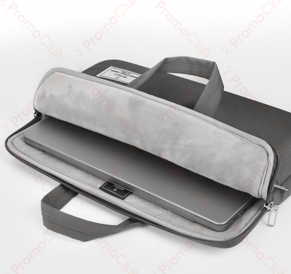 Чанта за лаптоп WiWu, 15.6", Сив - 45343
