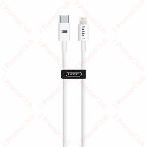 Earldom EU37 Зарядно с кабел Type-C към Lightning 1M