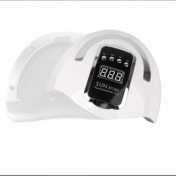 Професионална UV лампа за маникюр Sun X11 Max, Бяла, UV/LED, 220W