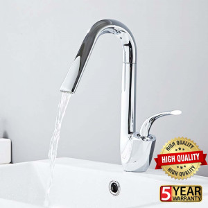 Дизайнерска смесителна батерия SWAN CHROME  AC1001-6