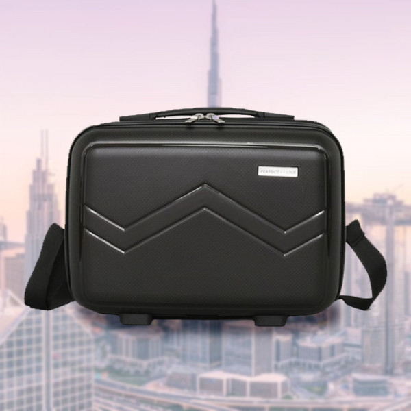 Практична надкуфарна пътна чанта с четири крачета TRAVEL - BLACK 1909 14"