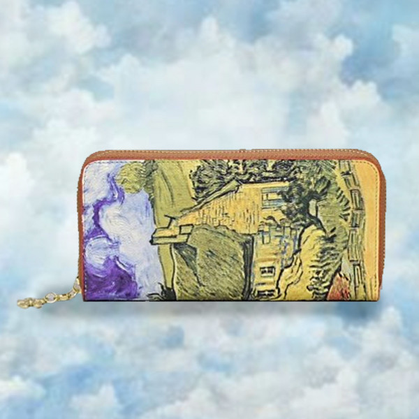 Красиво дамско портмоне от естествена кожа 22042 GOGH-HOUSE