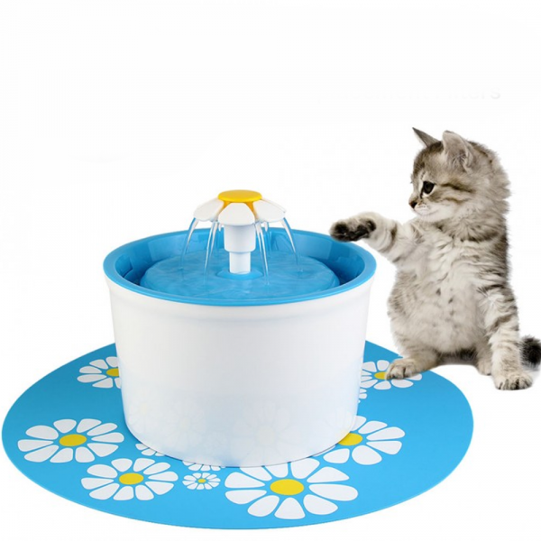 Автоматичен диспенсър за вода, фонтанна поилка за котки, кучета, зайци, - 1.6L, Nunbell  2260