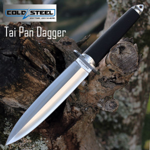 Японски Cold Steel Tai Pan Dagger VG-1 двуостър нож - кама, с...