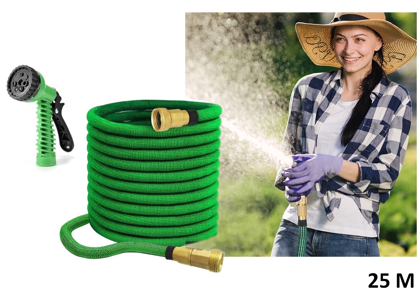 Разтегателен градински маркуч Magic Garden Hose 25 М