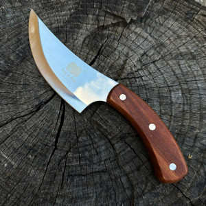 Готварски нож F&F ТM6425, 26 см, стомана 3Cr13- за кухнята, лов, къмпинг и...