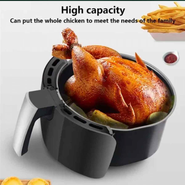 Air Fryer Silver Crest 8 литра, уред за готвене с горещ въздух 2400W