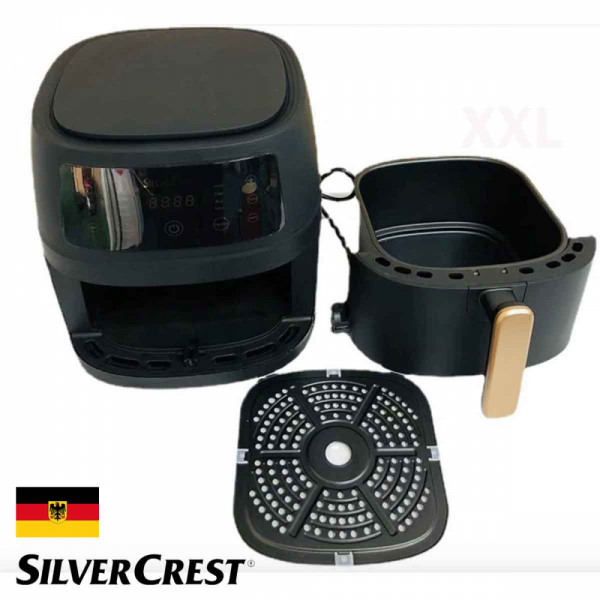 Air Fryer Silver Crest 8 литра, уред за готвене с горещ въздух 2400W