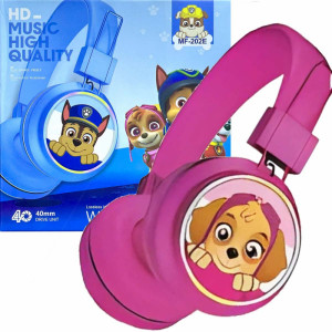 Детски безжични светещи слушалки Пес патрул Paw Patrol със Скай -...