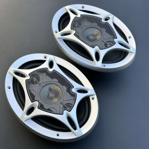 ОКАЗИОН: Мощни четирилентови авто тонколони елипси SSound 5230, 2x250W,  метални, солидни 3 кг!!!