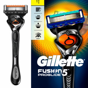 Мъжка самобръсначка Gillette® Fusion 5 Proglide - 1 глава, 1...