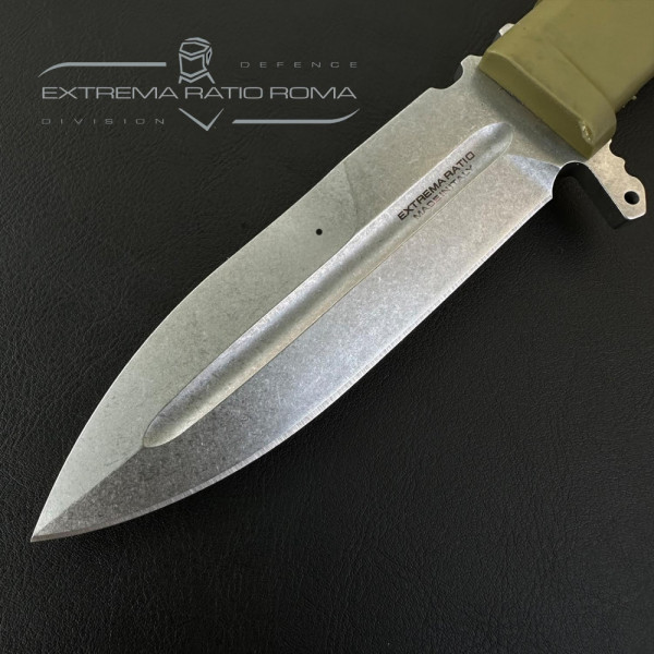Тежък тактически нож ЕXTREMA RATIO Contact C, MILITARY GREEN, стомана Böhler N690, тактическа кания