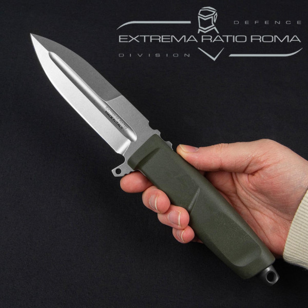 Тежък тактически нож ЕXTREMA RATIO Contact C, MILITARY GREEN, стомана Böhler N690, тактическа кания