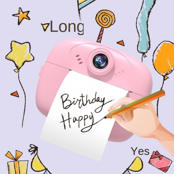 Снимаш и печаташ моментални снимки: дигитална камера UNICORN PINK POLAROID с вграден принтер