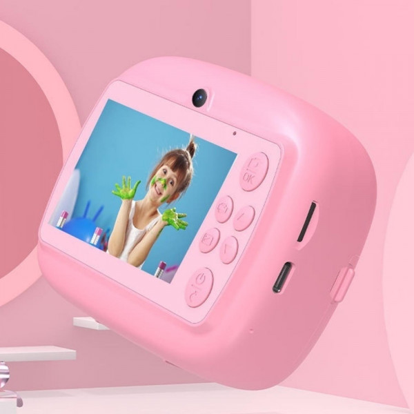 Снимаш и печаташ моментални снимки: дигитална камера UNICORN PINK POLAROID с вграден принтер