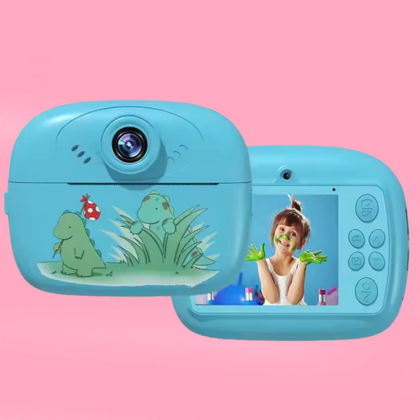 Снимаш и печаташ моментални снимки: дигитална камера DINO BLUE POLAROID с вграден принтер