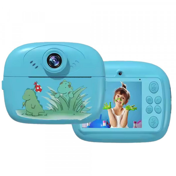 Снимаш и печаташ моментални снимки: дигитална камера DINO BLUE POLAROID с вграден принтер